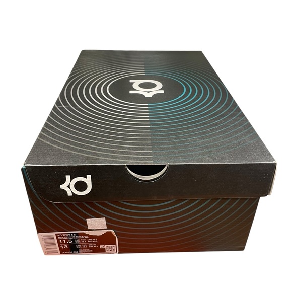 Men’s Nike KD Trey 5 sneakers. Size 11.5. Wolf Grey/ White /Barely Volt. - Picture 10 of 10